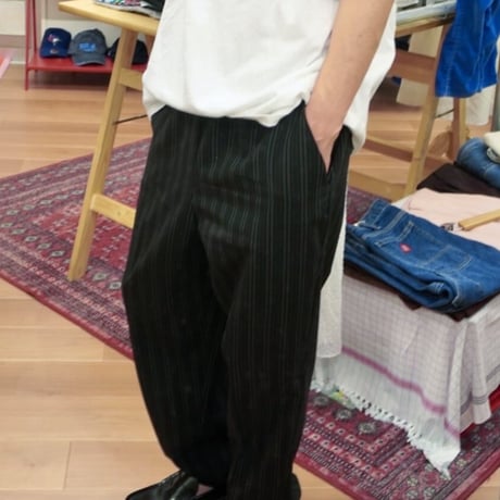 easy pinstripe pants