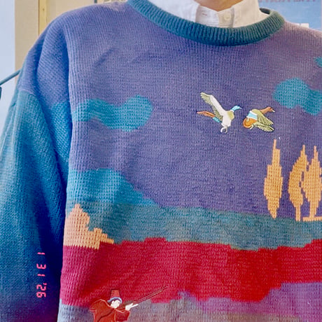 hunting knit