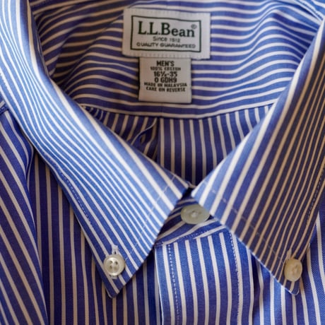 L.L.Bean stripe shirt