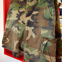 camouflage military half pants