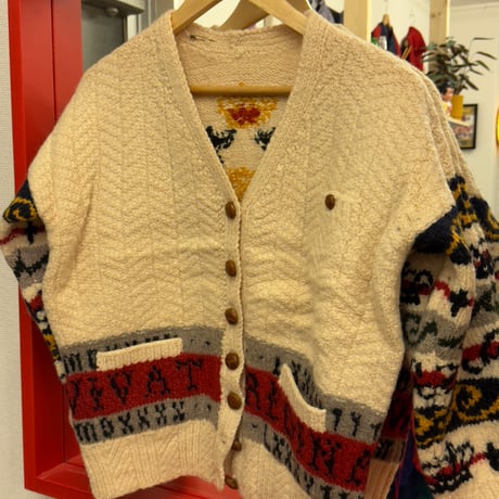 Knit cardigan