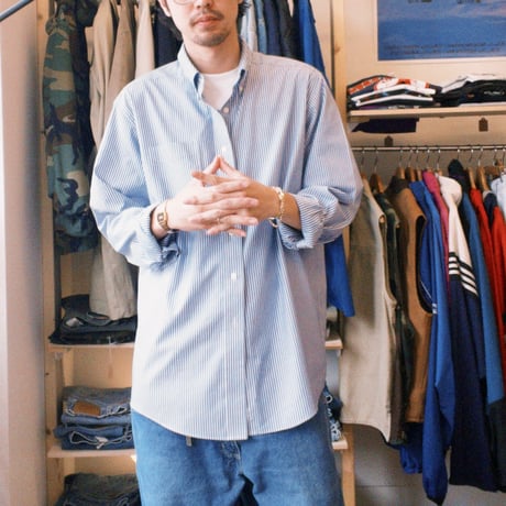L.L.Bean stripe shirt