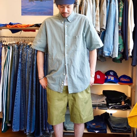 Olive  half pants