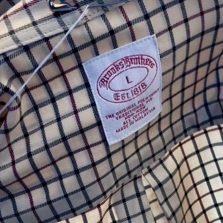 Brooks Brothers check shirt