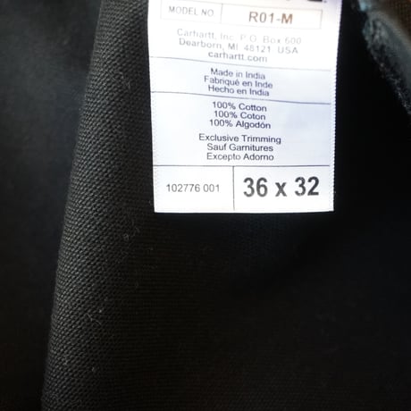 carhartt overall 36×32