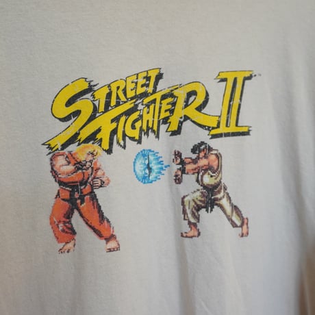 street fighter Ⅱ long sleeve T-shirt
