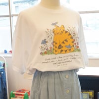 cat print T-shirt