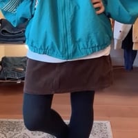 corduroy short skirt