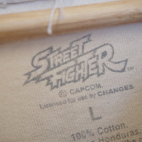 street fighter Ⅱ long sleeve T-shirt