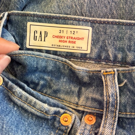 GAP straight denim