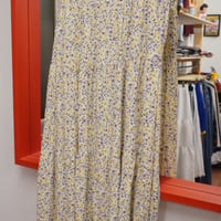 flower long skirt