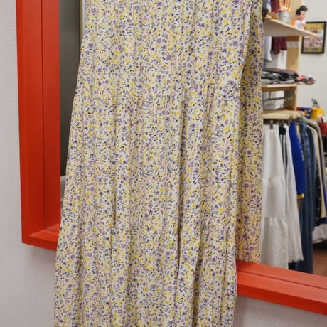 flower long skirt
