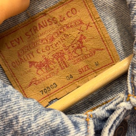 Levi's denim jacket 70503