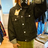 black denim jacket