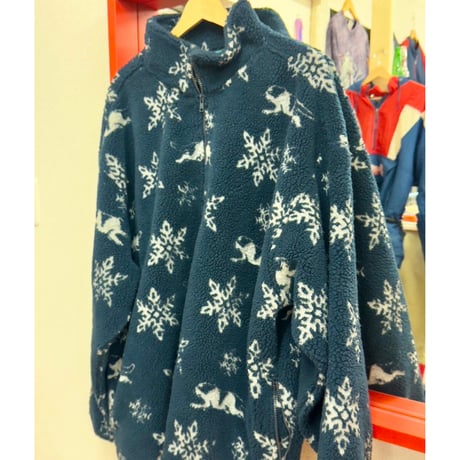 BIG DOG half zip fleece