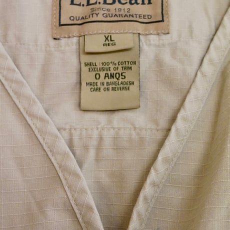 L.L.Bean fishing vest