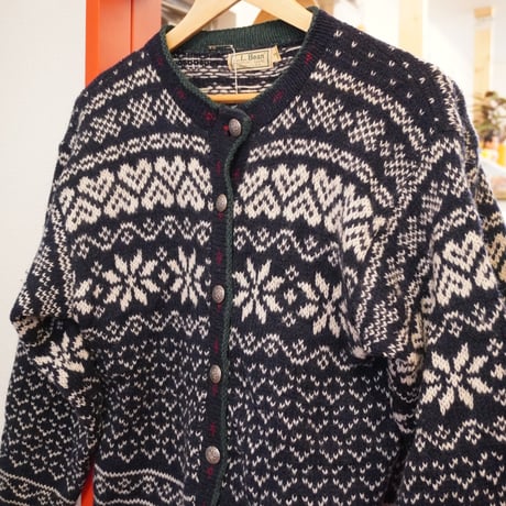 L.L.Bean Nordic knit