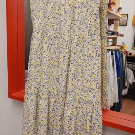 flower long skirt