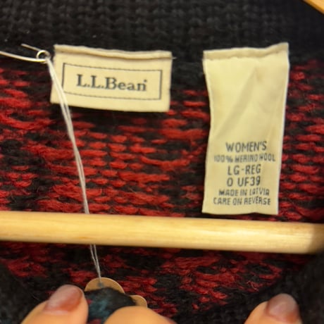 L.L.Bean Nordic vintage Knit