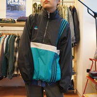 adidas half zip nylon jacket