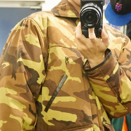 camouflage down jacket
