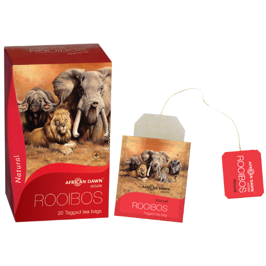 ルイボスティー | ナチュラル 20包入り（紐付きティーバッグ