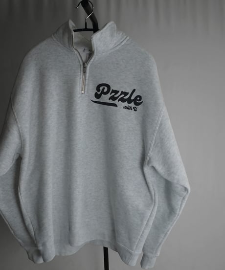 LOGO HALF ZIP SWEAT