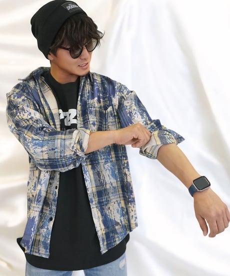 PAINT CHECK OVERSHIRT