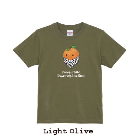 Baby Jaffa Orange🍊 〜Every Child Deserves the Sun〜 Tシャツ