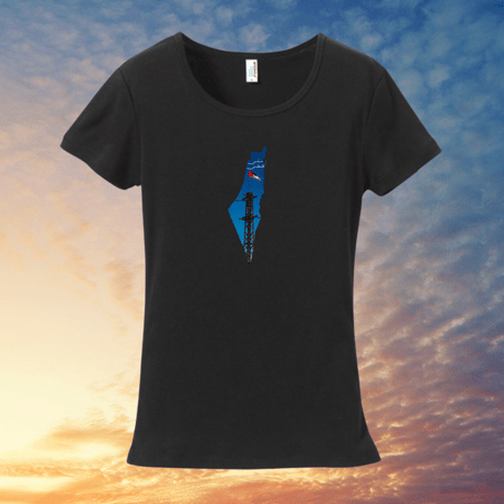 Palestine Will Remain Tee（パレスチナは存り続け） Tシャツ・ぴったりフィット