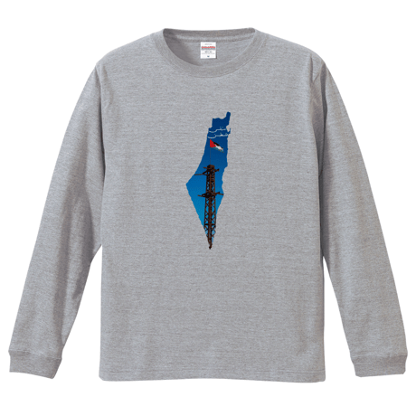 Palestine Will Remain Long Sleeve Tee（パレスチナは存り続ける・ロンT）