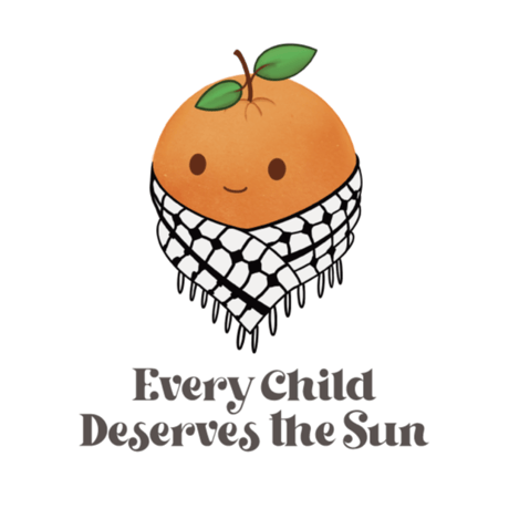 Baby Jaffa Orange🍊 〜Every Child Deserves the Sun〜 Tシャツ