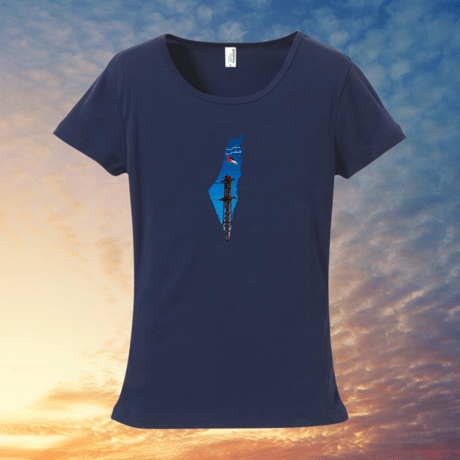 Palestine Will Remain Tee（パレスチナは存り続け） Tシャツ・ぴったりフィット