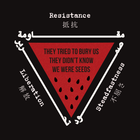 They Didn't Know We Were Seeds / フルジップ パーカ（中綿入）