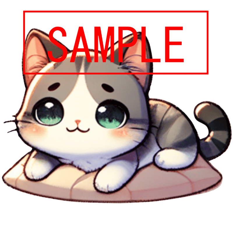 5点セット猫ちゃんのアイコン3 | icon shop simm