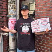 Pizza Friends T-Shirt 【Black】