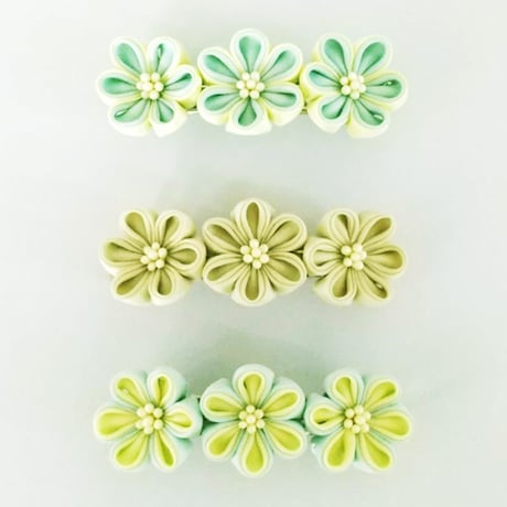 つまみ細工飾り ❁つまみ細工芝桜A根付けストラップ❁帯飾り袴飾りキーアクセサリー