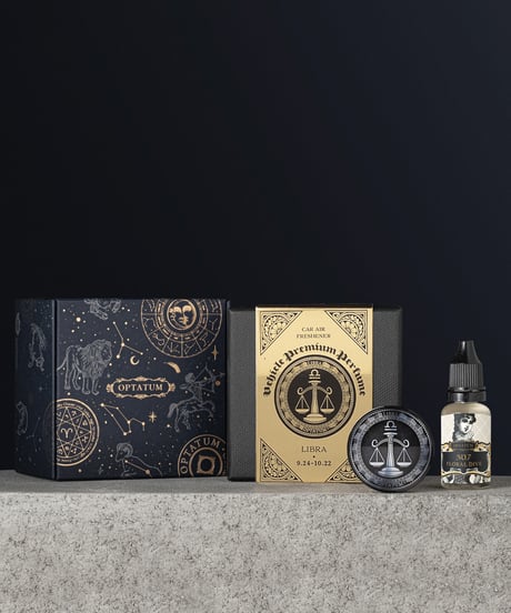 OPTATUM car air freshener gift set Libra｜オプタウム カーエアーフレッシュナーギフトセット てんびん座