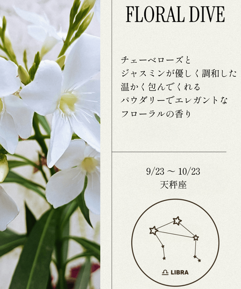 OPTATUM Perfume Hand Cream NO.7 Floral Dive｜オプタ