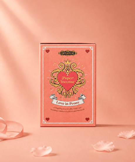 OPTATUM Paper Incnese Love In Peony｜オプタウム ペーパーインセンス ラブインピオニー  48回分