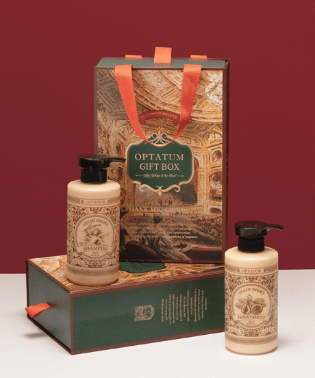 OPTATUM HairCare Gift Set Lucid Night | オプタウム ヘアケアギフトセット ルシッドナイト 500ml+500ml