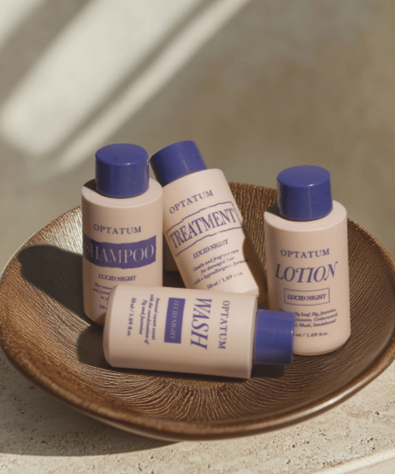 OPTATUM Perfume Hair＆Body Travel Kit Lucid Nigh