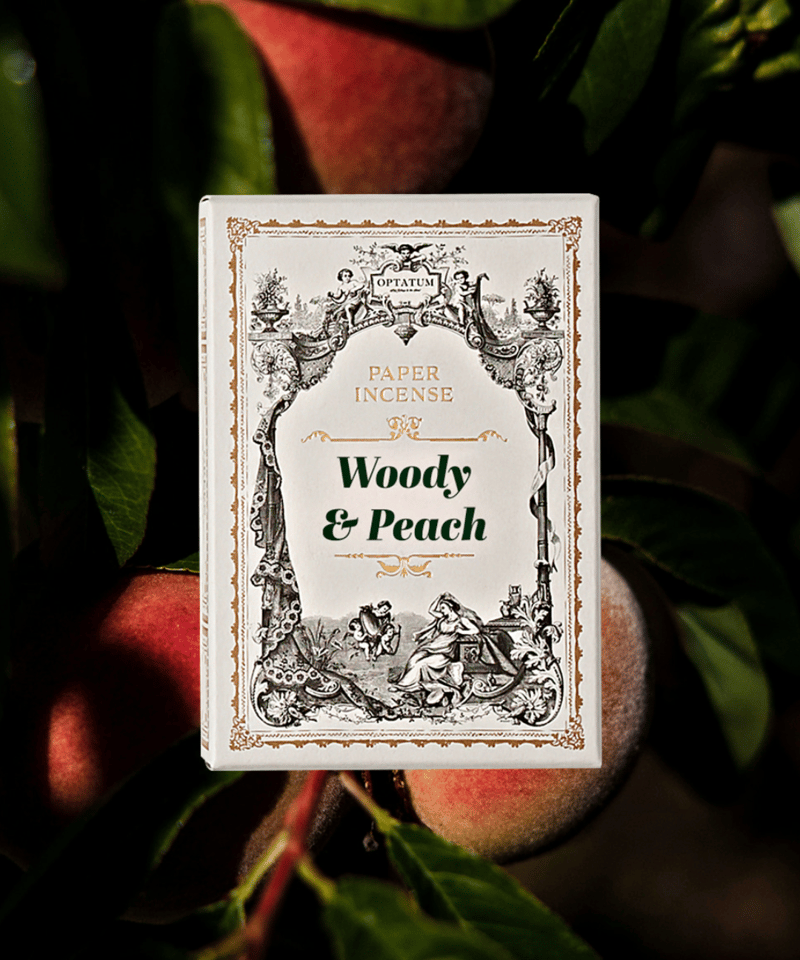 OPTATUM Paper Incnese Woody and Peach｜オプタウム ペーパ