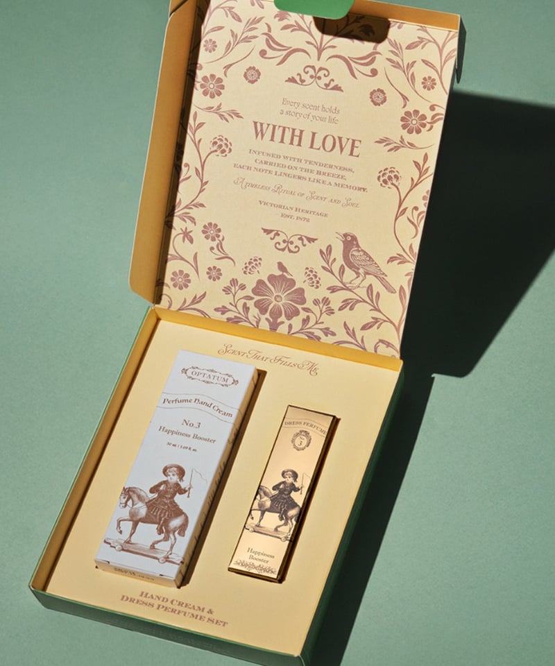 OPTATUM Perfume Hand Cream & Dress Perfume set｜