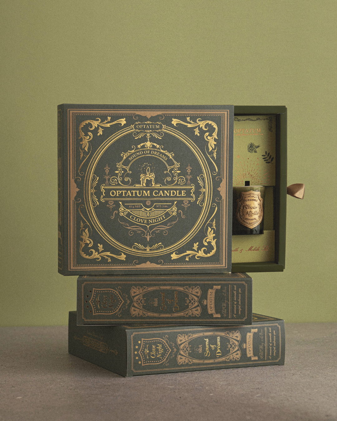 OPTATUM Candle Clove Night set | オプタウム キャンドル クロ