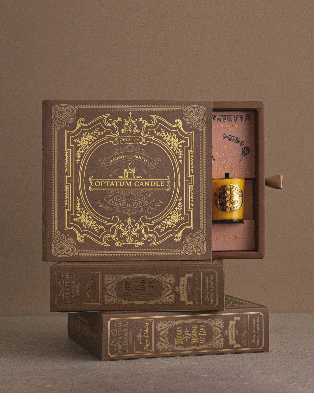 OPTATUM Candle Sugar Holiday Set | オプタウム キャンドル
