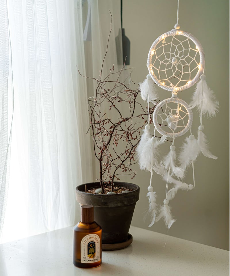 OPTATUM Pillow mist Dream Catcher set walking m