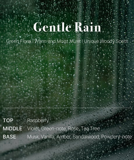 OPTATUM Paper Incnese Gentle Rain｜オプタウム ペーパーインセンス ジェントルレイン 48回分