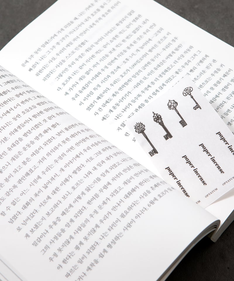 OPTATUM Paper Incnese Gift Set｜オプタウム ペーパーインセンスギ