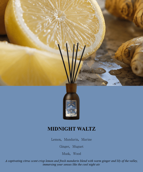 【定期便】OPTATUM Diffuser midnight waltz｜オプタウム ディフューザー　ミッドナイトワルツ 150ml